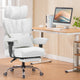Chaise gaming ergonomique rembourrée — Lombaire & repose-pieds. (Copie)