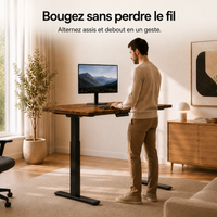 Bureau assis - debout électrique DESKINOVA