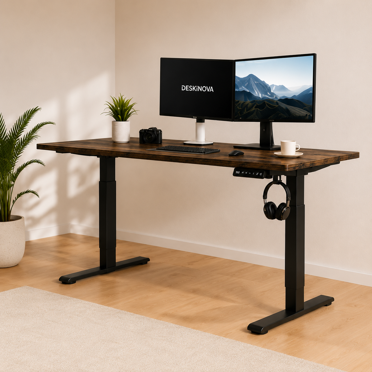 Bureau assis - debout électrique DESKINOVA