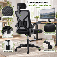 Fauteuil ergonomique bureau & gaming – Jusqu’à 150 kg