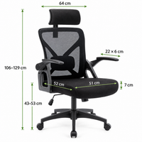 Fauteuil ergonomique bureau & gaming – Jusqu’à 150 kg