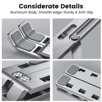 Support ordinateur portable réglable — Ergonomique & Antidérapant
