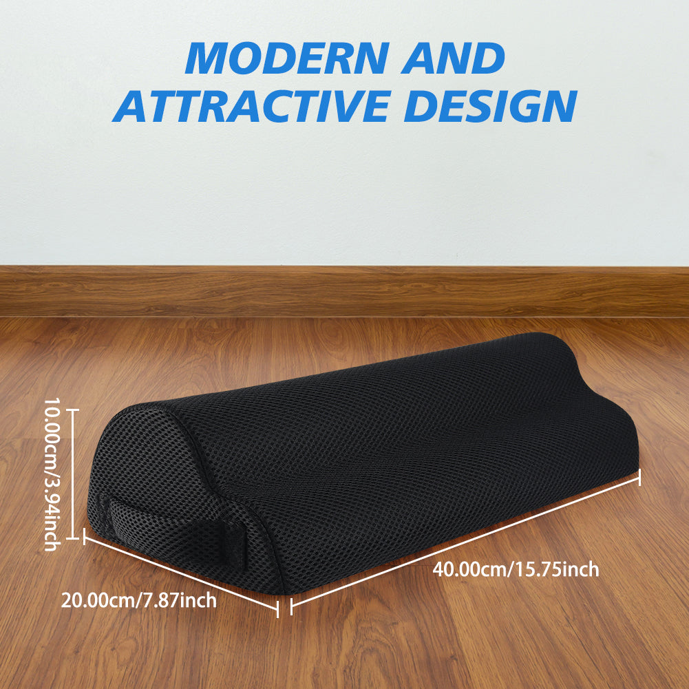 Repose-pieds ergonomique mousse mémoire de forme — Bureau & Gaming