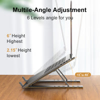 Support ordinateur portable réglable — Ergonomique & Antidérapant