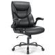 Chaise gaming cuir PU ergonomique — Bascule & accoudoirs rembourrés.