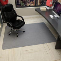 Tapis de sol protège-parquet — Chaise de bureau grand format.