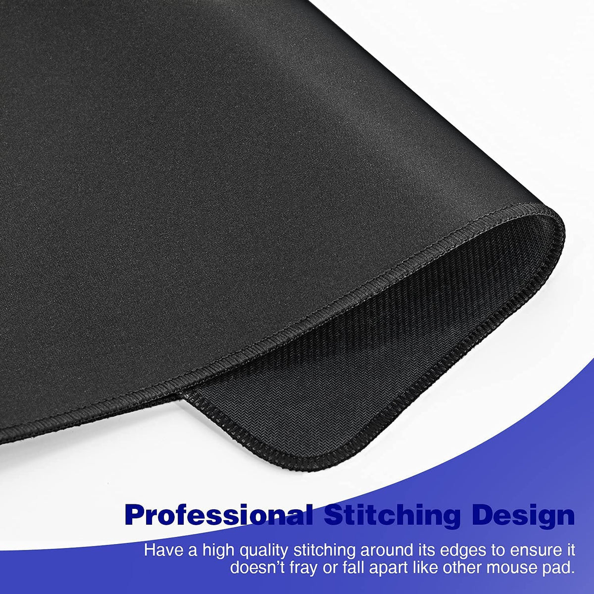 Tapis de souris gaming XXL — Surface grand format antidérapante.